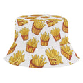 French Fries Kids Bucket Hat black Kids Bucket Hat Food Printed Offshore