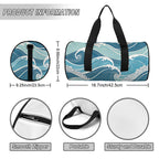 Ocean Waves Duffle Bag Duffle Bag Printed Offshore