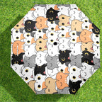 Cute Cartoon Cats Umbrella Umbrella animal Printed Offshore
