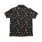 Fun Lightning Senior Kids Hawaiian Shirt Senior Kids Hawaiian Shirt 8-15 comic Printed Offshore