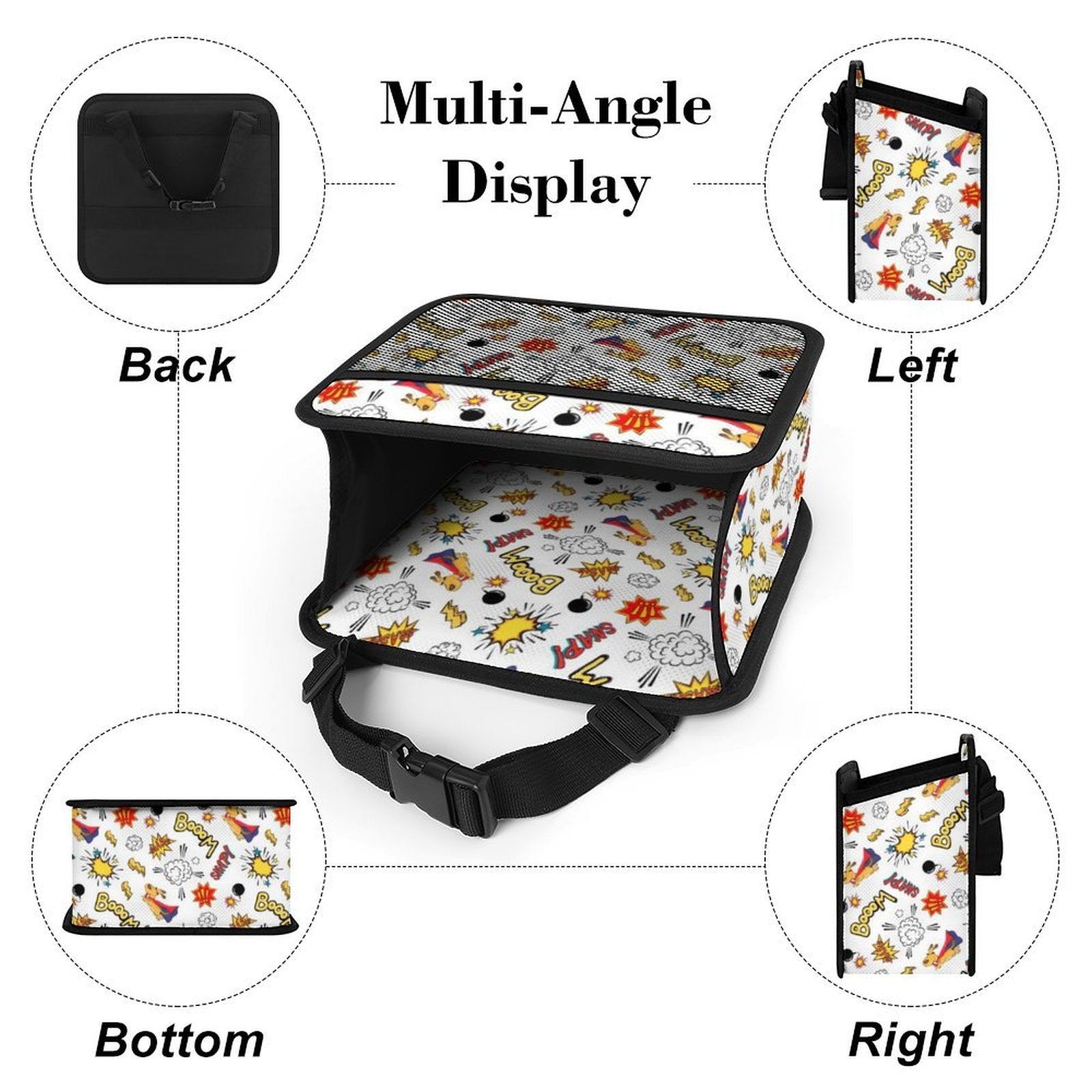 Super Dog Car Seat Back Organiser Car Seat Back Organiser animal comic Printed Offshore