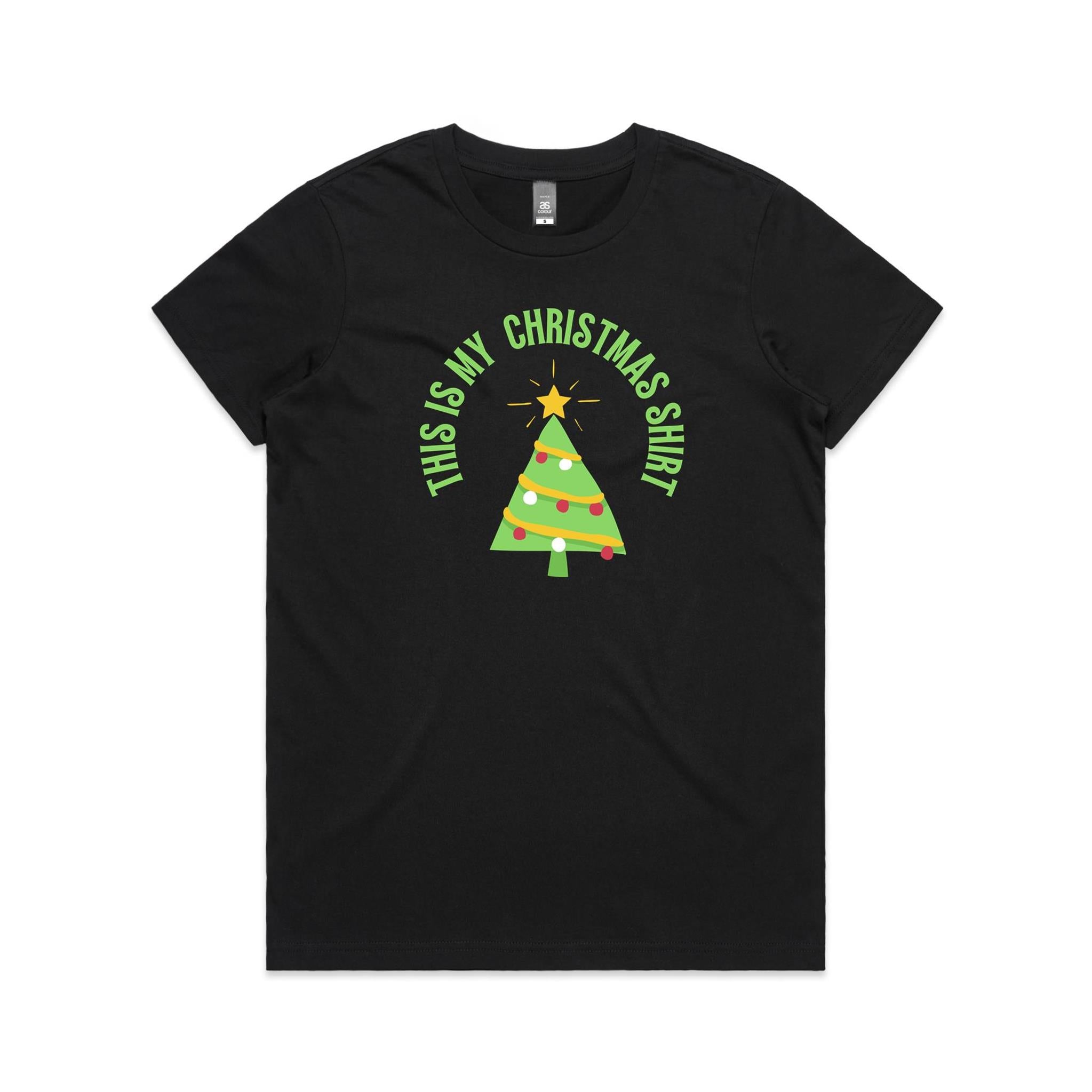 This Is My Christmas Shirt - Womens T-shirt