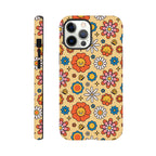 Hippy Flower - Apple iPhone Tough case iPhone 12 Pro Max iPhone Tough Case Globally Fulfilled Retro