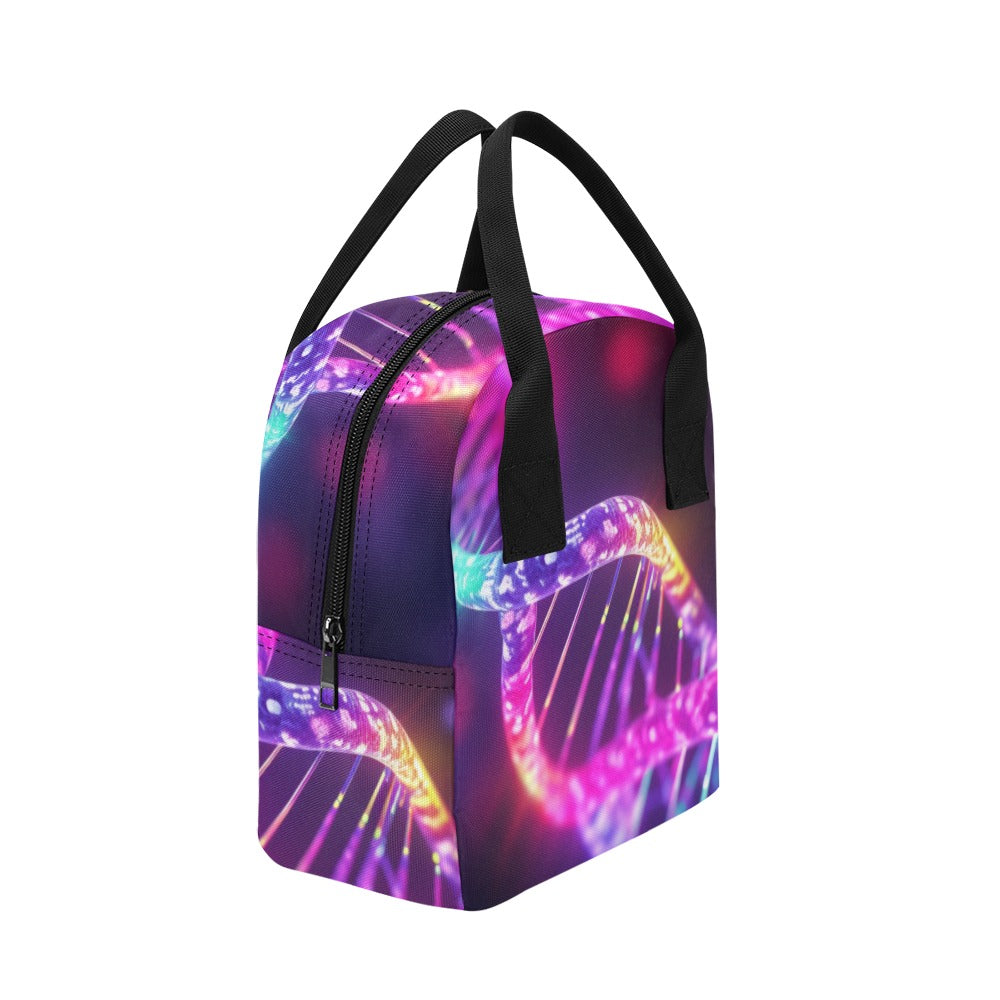 DNA Glow - Zipper Lunch Bag Zipper Lunch Bag Printed Offshore