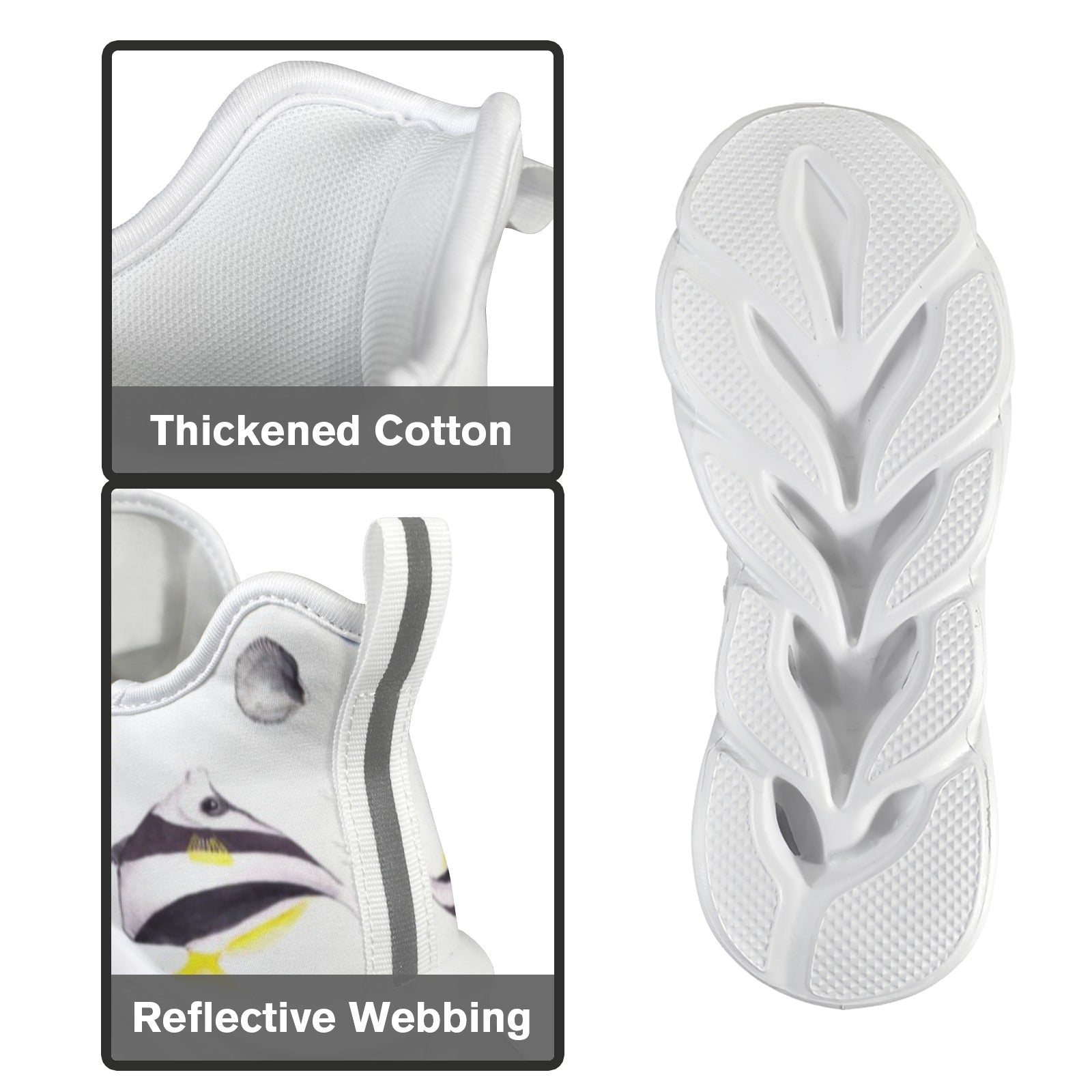 Tropical Fish Women's Twisted Sole Sneakers