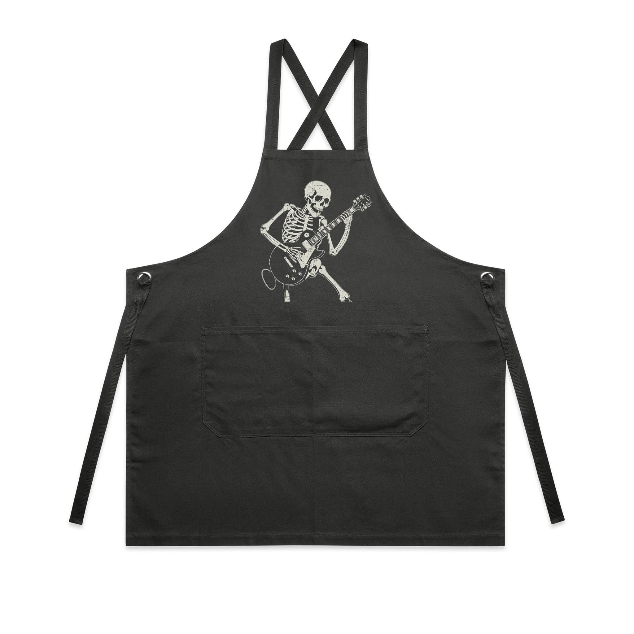 Skeleton Playing Guitar - AS Colour Carrie Apron