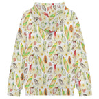 Tropical Surf Women's Full-Zip Hoodie