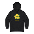 Cell-fie - Womens Hoodie Black Womens Hoodie Printed In Australia Science Tech