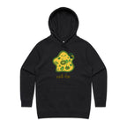 Cell-fie - Womens Hoodie Black Womens Hoodie Printed In Australia Science Tech
