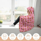Cherry Ice Cream Kids Hooded Blanket 100cm x 130cm Kids Hooded Blanket Food Printed Offshore