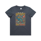We Are All Different, But We All Swim Together Kids AS Colour T-shirt Petrol blue Kids Youth T-shirt animal Ocean Positivity Printed In Australia