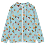 Classic Aussie Food Icons Women's Full-Zip Hoodie