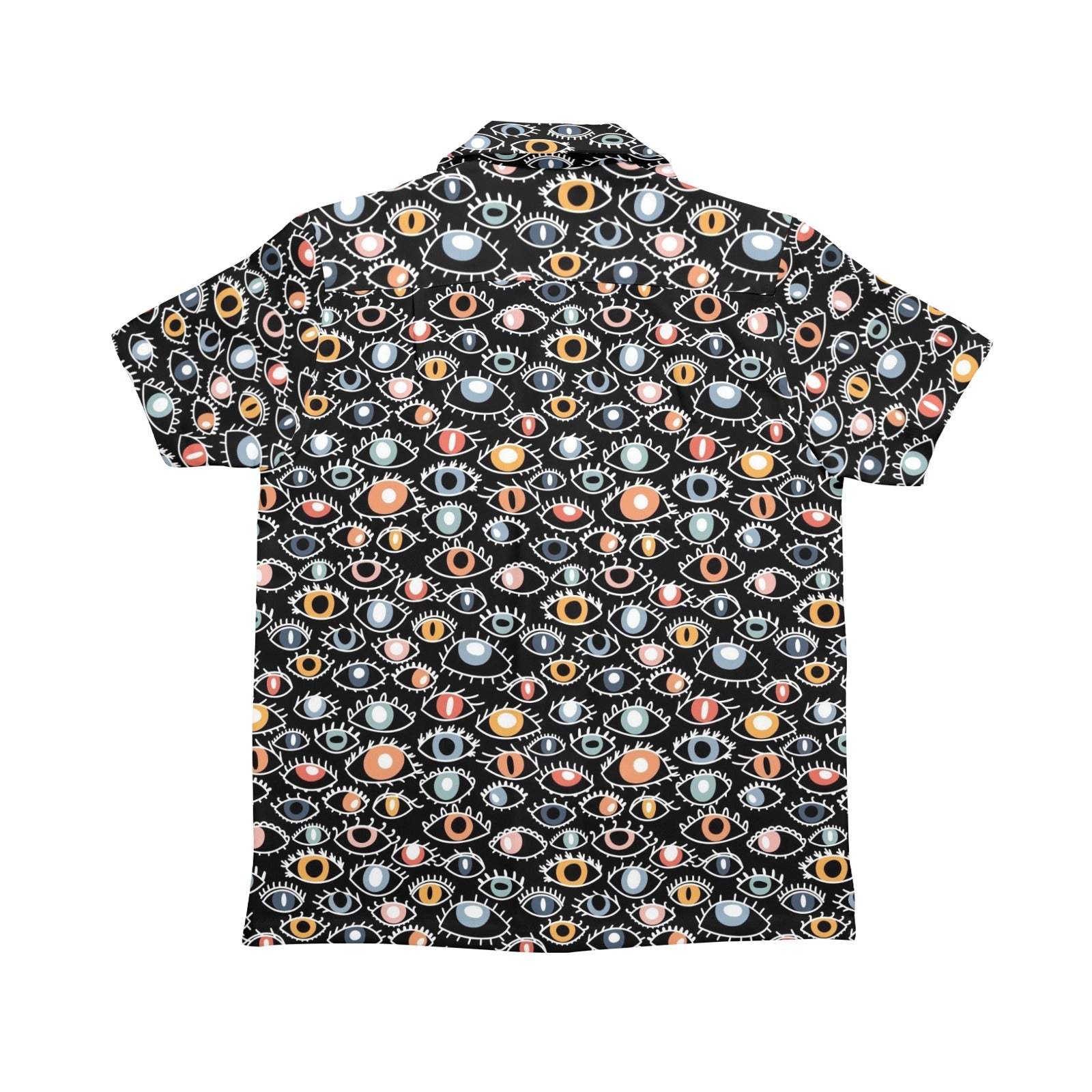 Eyes On Black Senior Kids Hawaiian Shirt