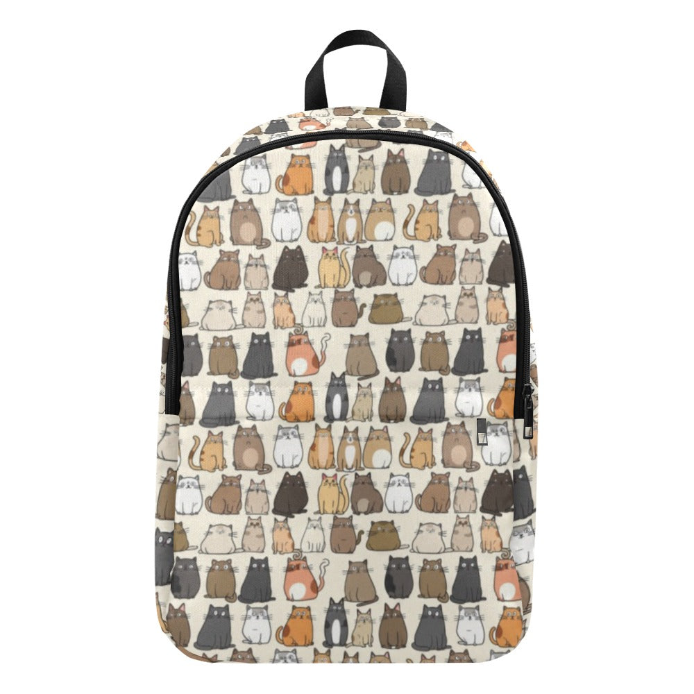 Lots Of Cats - Fabric Backpack
