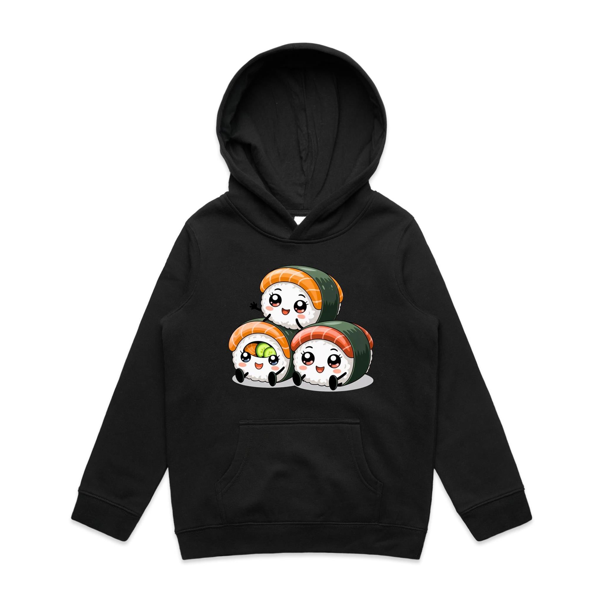 Kawaii Sushi Kids AS Colour Hoodie
