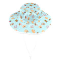 Classic Aussie Food Icons Wide Brim Bucket Hat Wide Brim Bucket Hat Australia Food Printed Offshore