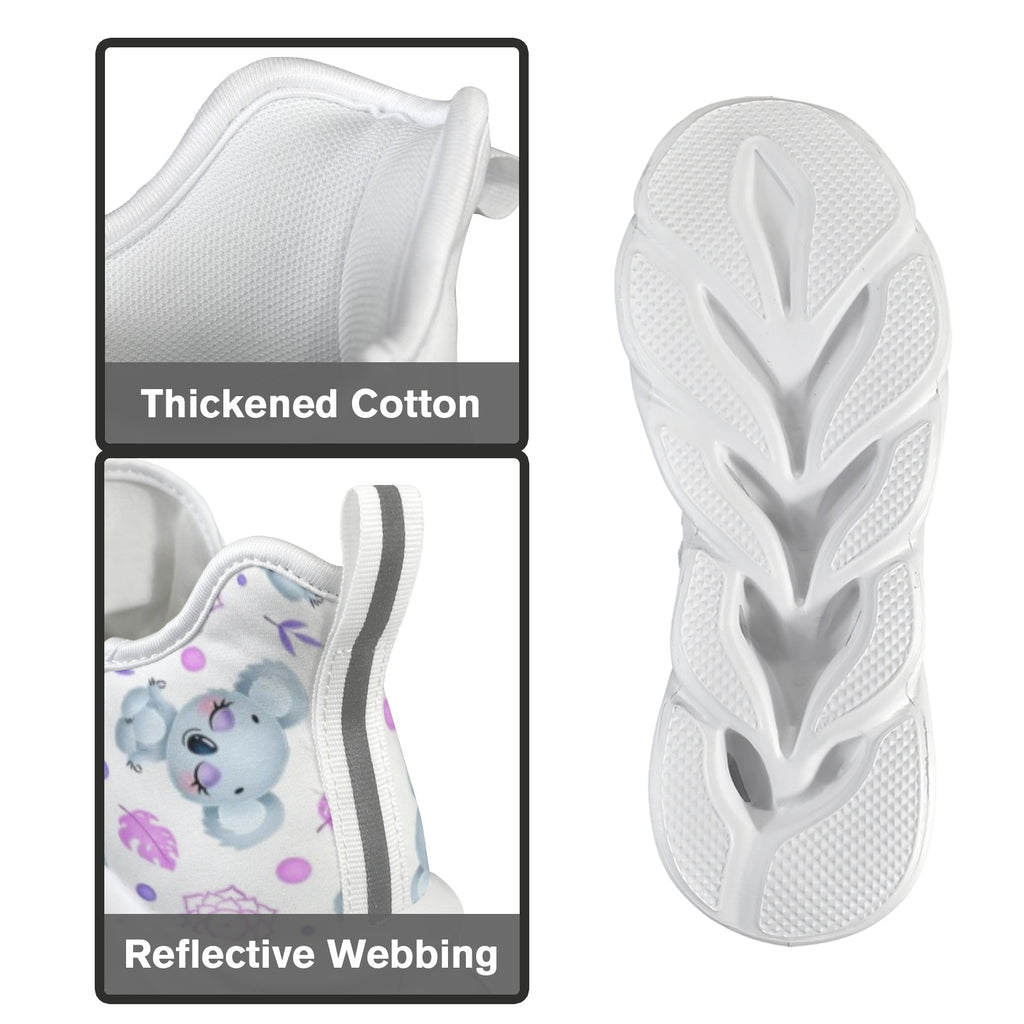 Zen Koala Women's Twisted Sole Sneakers