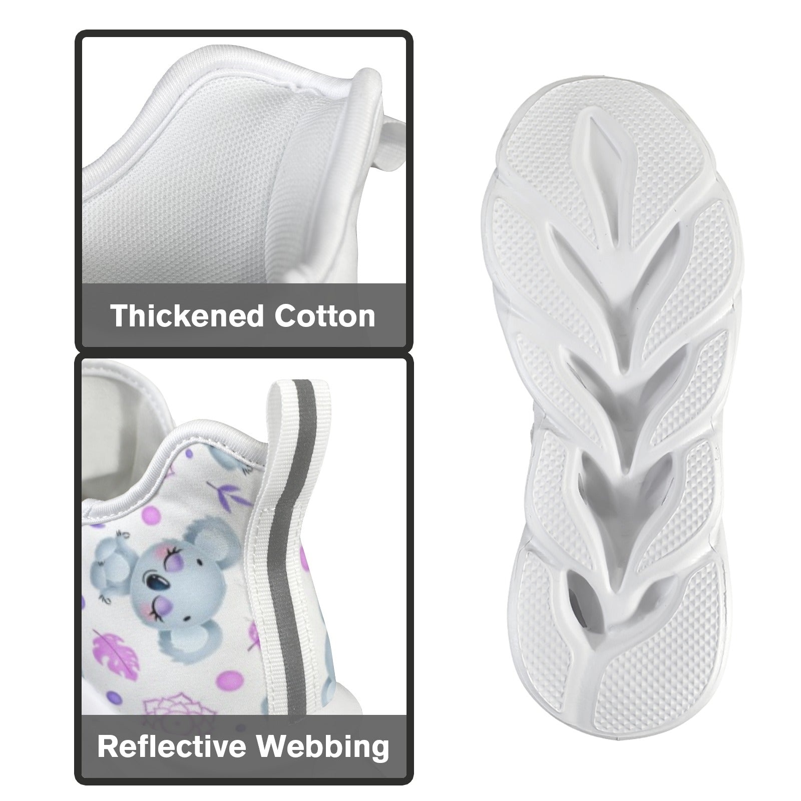 Zen Koala Women's Twisted Sole Sneakers