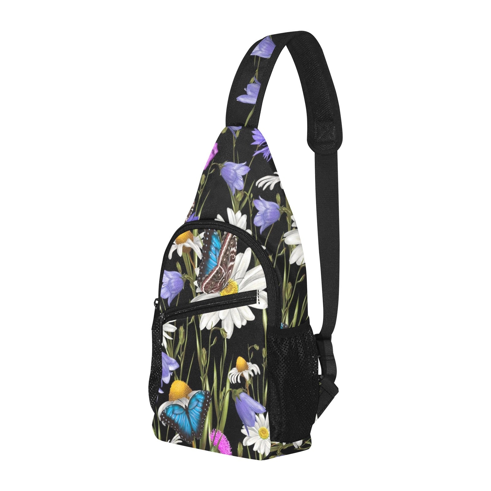 Butterfly Flowers - Chest Bag
