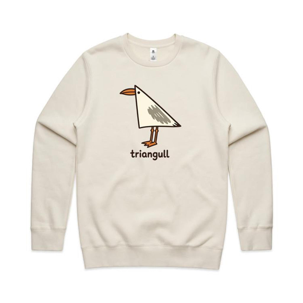 Triangull Geometry Seagull AS Colour Stencil Crew Sweatshirt