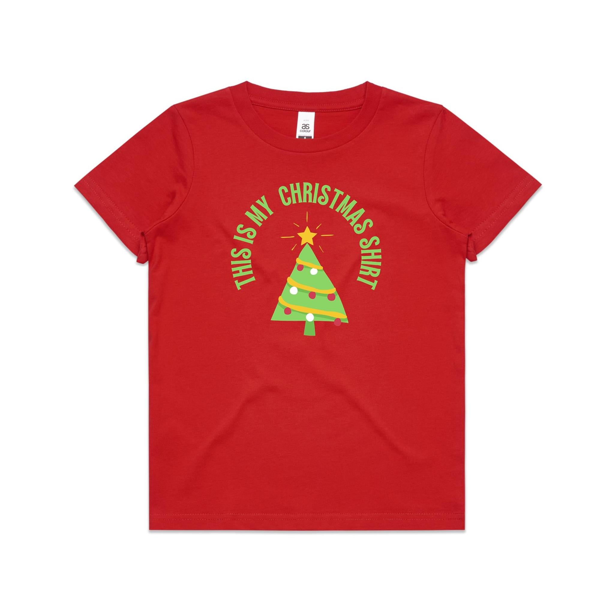 This Is My Christmas Shirt - Kids Youth T-shirt