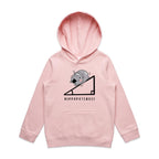 Hippopotenuse Hippo Hypotenuse Kids AS Colour Hoodie