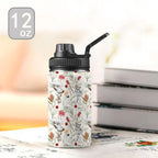 Australian Plants And Animals Kids Water Bottle with Chug Lid (12 oz) Kids Water Bottle with Chug Lid animal Australia Printed Offshore