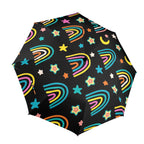 Rainbows - Semi-Automatic Foldable Umbrella (Model U12) One Size Semi-Automatic Foldable Umbrella (U12)