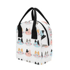 Cat Faces - Zipper Lunch Bag Zipper Lunch Bag Printed Offshore