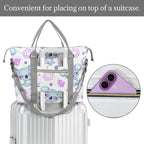Zen Koala Duffle Bag-Simple (Model 1715) Duffle Bag-Simple (1715)