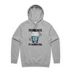 Glass Half Full Men's AS Colour Hoodie