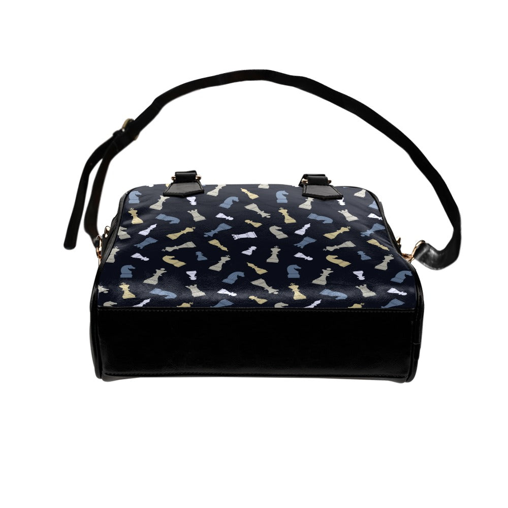 Chess Pattern - Shoulder Handbag (Model 1634) Shoulder Handbags (1634)