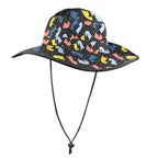Colourful Chess Wide Brim Bucket Hat Wide Brim Bucket Hat Chess Games Printed Offshore