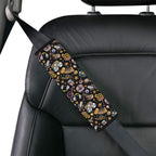Retro Music Mix Car Seat Belt Cover 7''x10'' (Pack of 2) Car Seat Belt Cover 7x10 (Pack of 2) Music Printed Offshore Retro