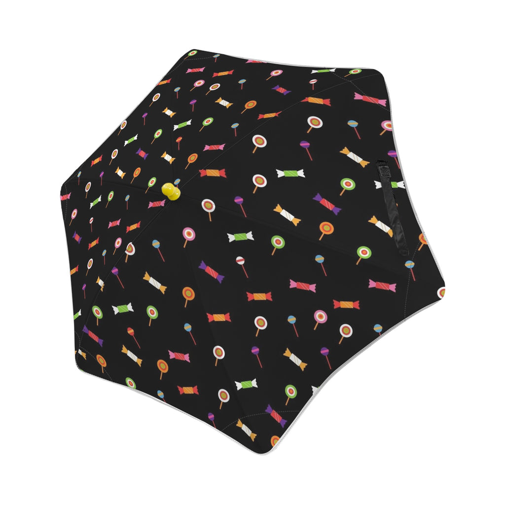 Candy Kids Safe Round Corner Umbrella One Size Kids Safe Round Corner Umbrella Food Printed Offshore