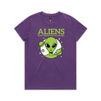 Aliens Don't Believe In You Either Women's AS Colour T-shirt