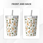 Kangaroos Small Stainless Steel Travel Mug Cup 12oz/350ml