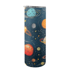 Galaxy - 20oz Tall Skinny Tumbler with Lid and Straw