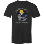 I'm The Family Tech Support - Mens T-Shirt Black Mens T-shirt Printed In Australia Tech