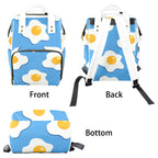 Fried Eggs - Multi-Function Backpack, Nappy / Diaper Bag