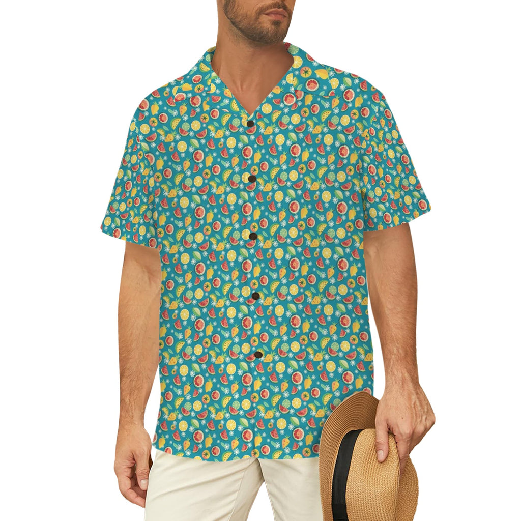 Summer Fruit Men's Hawaiian Shirt