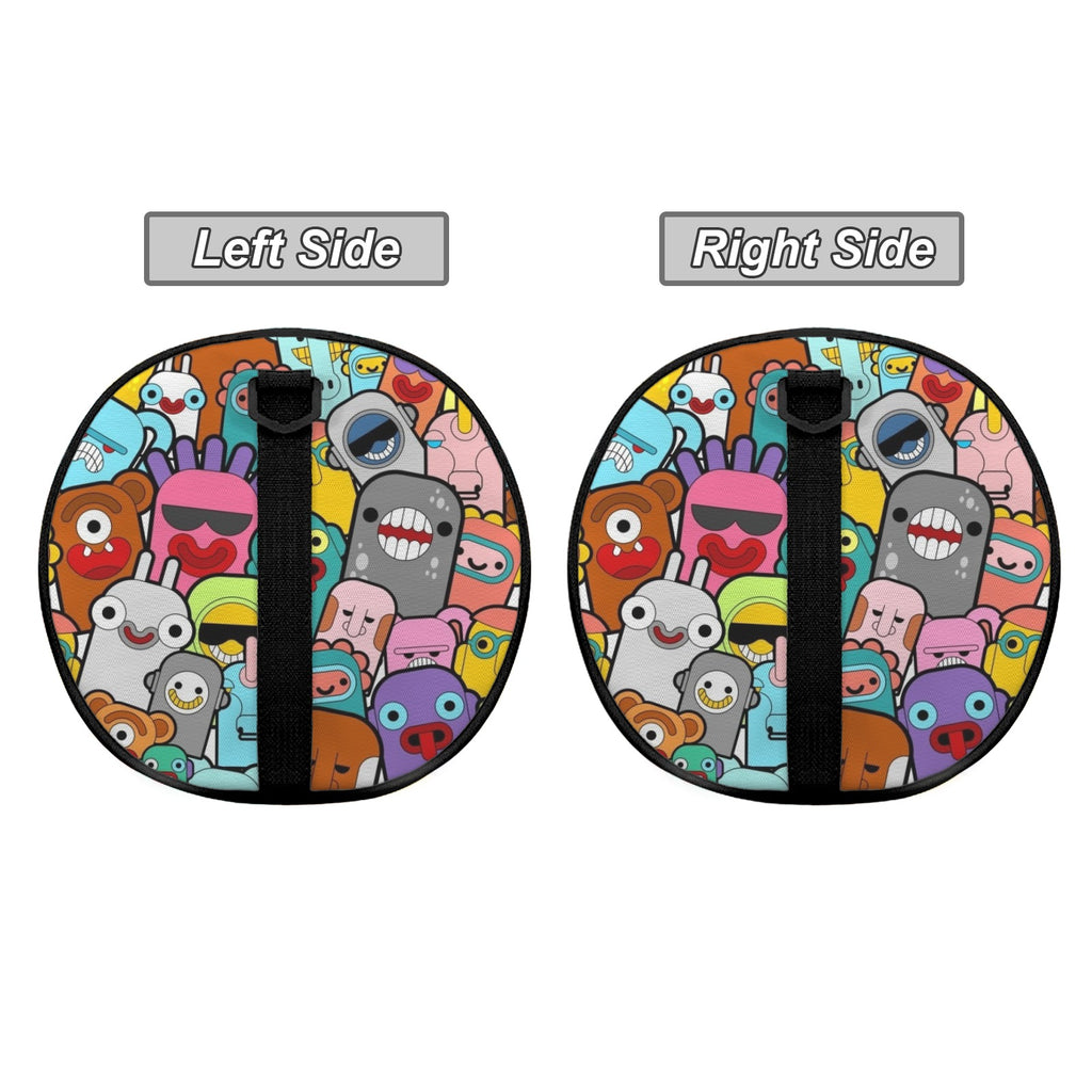 Happy Monsters Duffle Bag Duffle Bag Printed Offshore