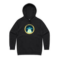 Sorry I'm Taken, Alien UFO Women's AS Colour Hoodie Black Womens Hoodie Printed In Australia Sci Fi