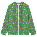 Bright 80's Women's Full-Zip Hoodie