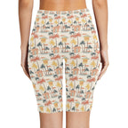 Beach Shack Women's Bike Shorts With Side Pockets