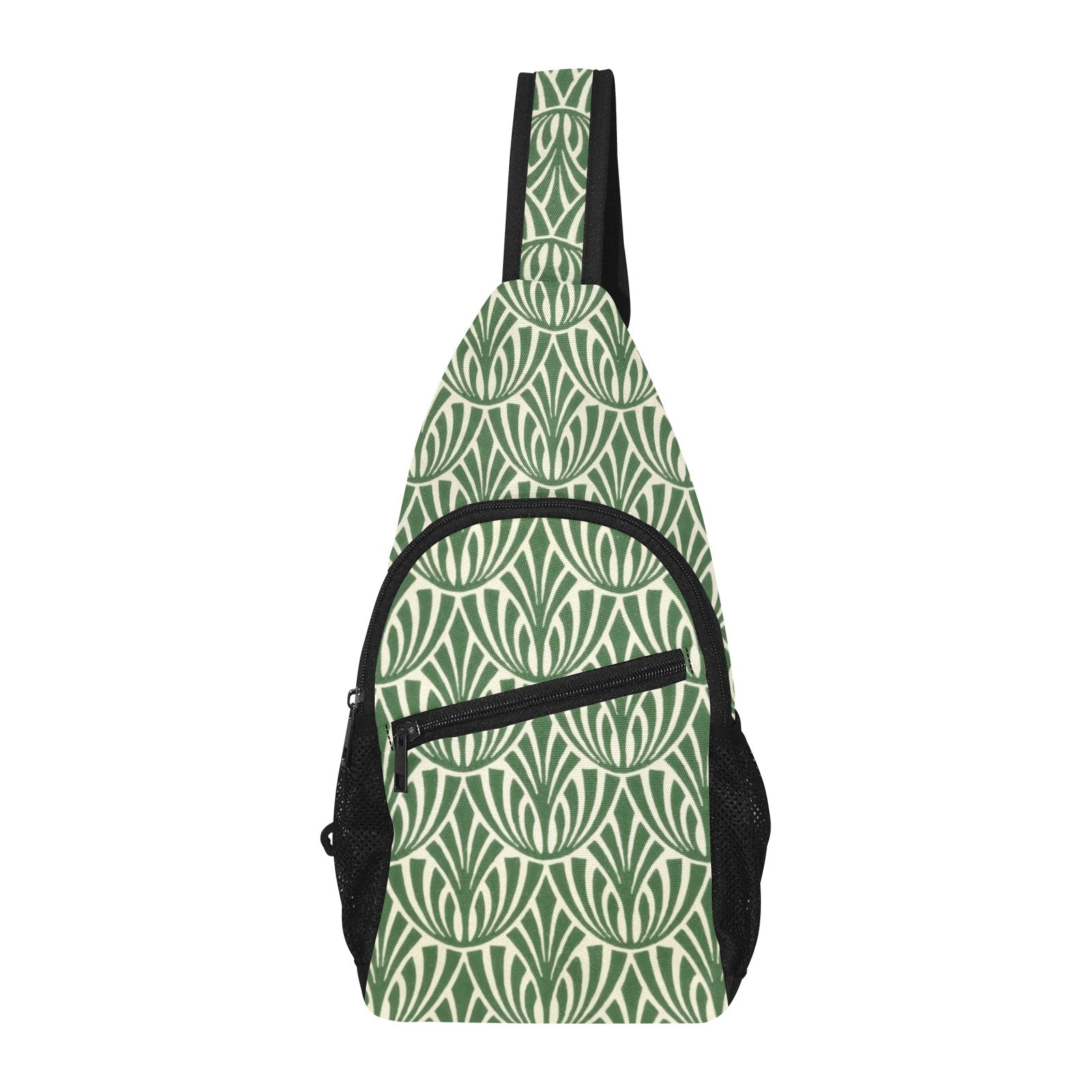 Green Pattern - Chest Bag