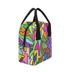 Bright Abstract - Zipper Lunch Bag Zipper Lunch Bag Printed Offshore