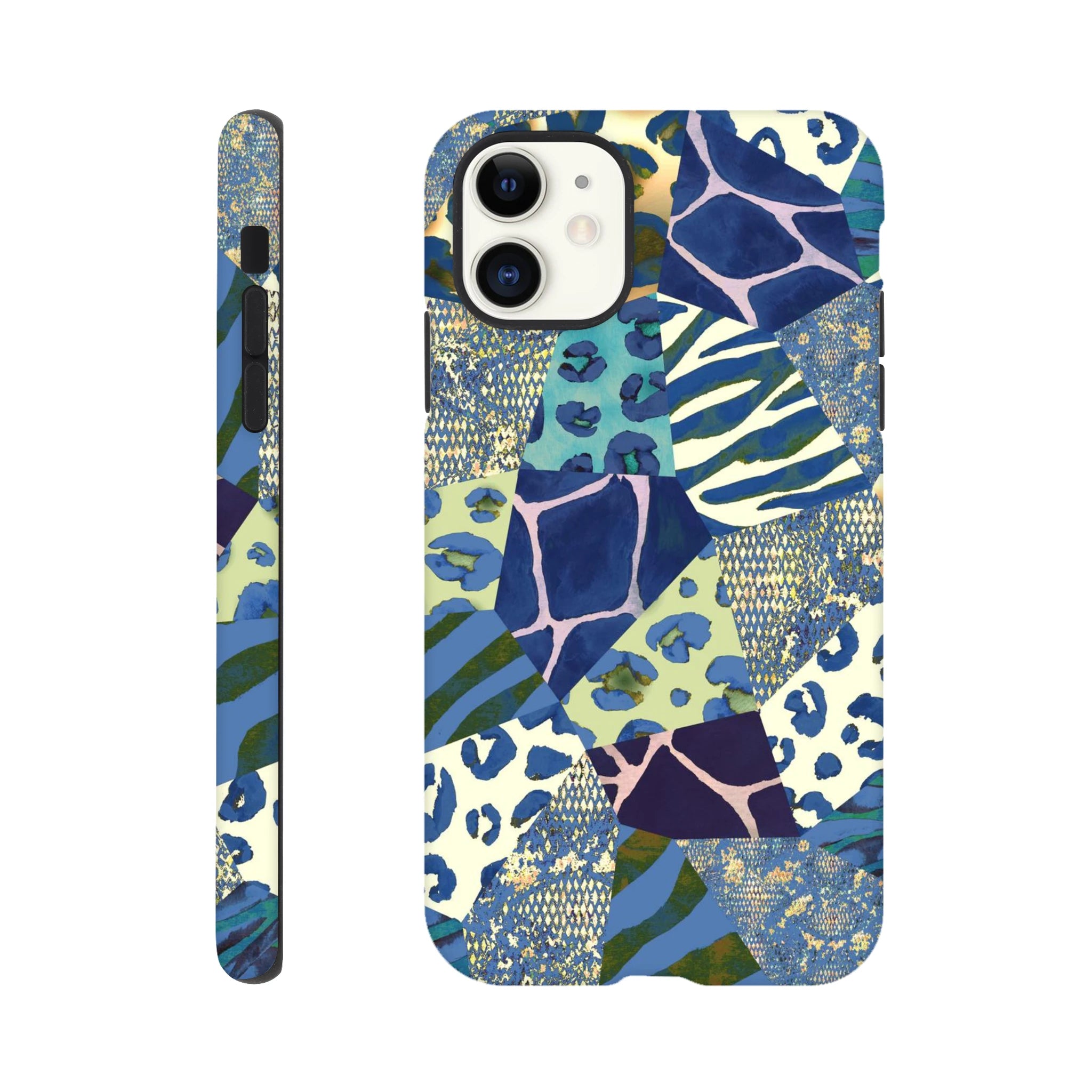 Animal Mosaic - Apple iPhone Tough case iPhone Tough Case animal Globally Fulfilled