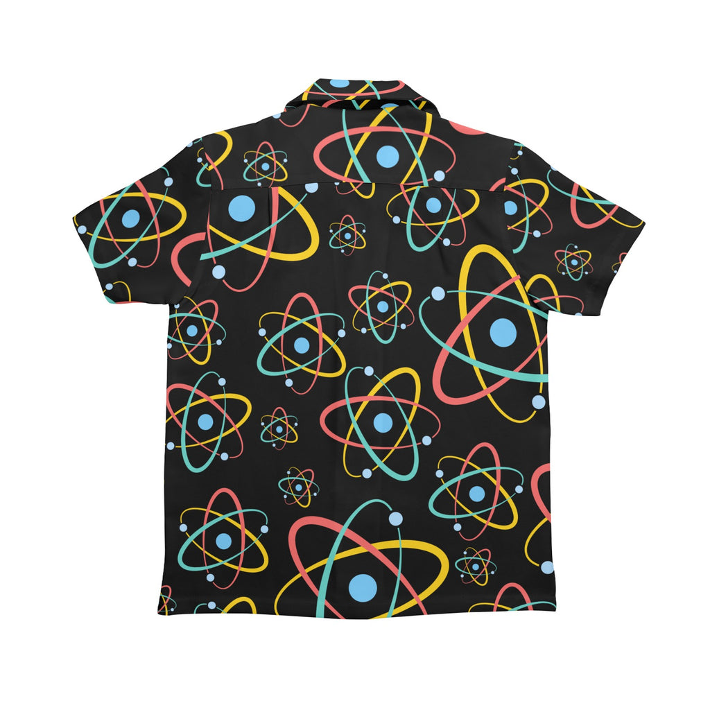 Atoms Senior Kids Hawaiian Shirt Senior Kids Hawaiian Shirt 8-15 Printed Offshore Science