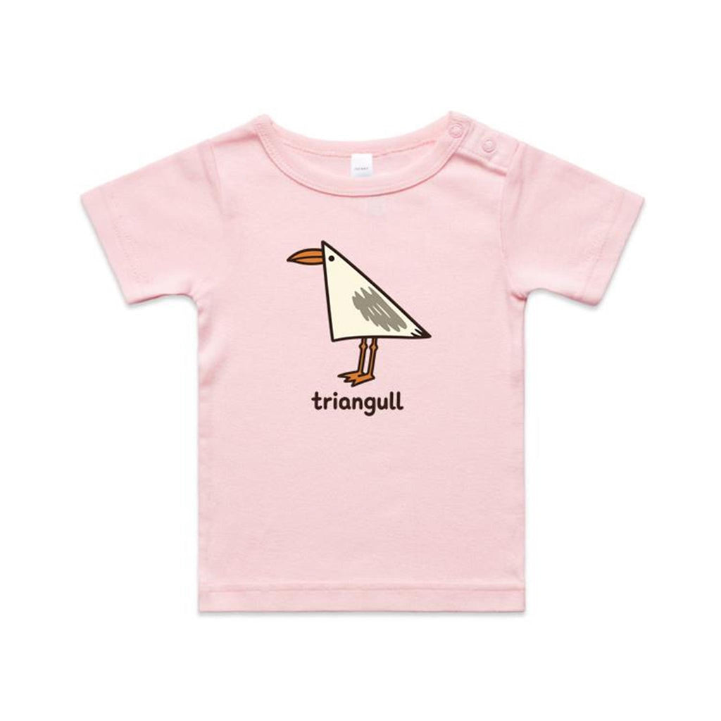 Triangull Geometry Seagull AS Colour Baby T-shirt